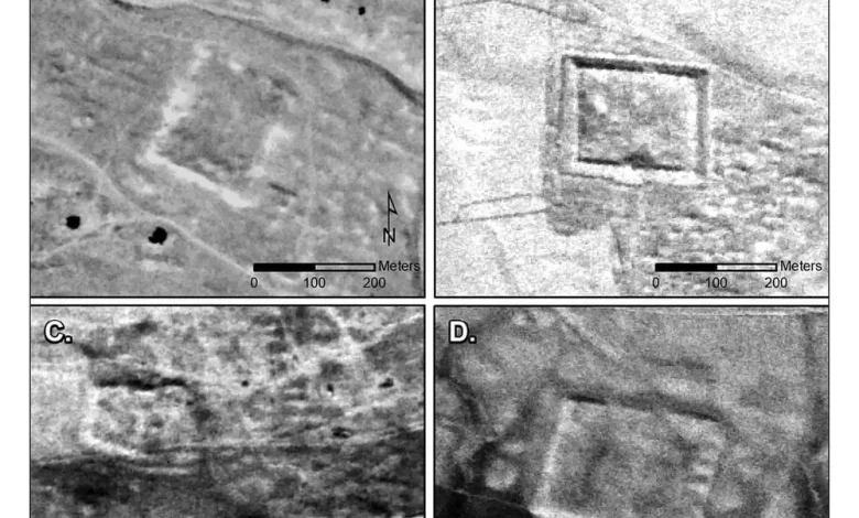 ماهواره جاسوسی زمان جنگ سرد 400 قلعه رومی کشفنشده را آشکار کرد 1 Roman fort.jpg.webp