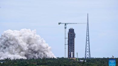 چین قدرتمندترین موشک خود را برای مأموریت فضایی ماه آزمایش کرد_اسپایدر 25 Long march