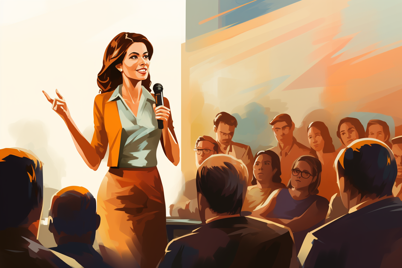 چطور با مطمعن به نفس سخن بزنیم؟_اسپایدر 5 صحبت کردن زن جذاب در جمعیت