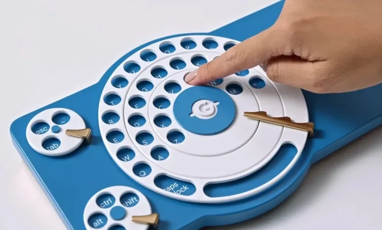 شعبه ژاپن گوگل با الهام از تلفنهای قدیمی کیبورد چرخشی ساخت + عکس_اسپایدر 1 google japan gboard dial rotary keyboard ۲.jpg.webp