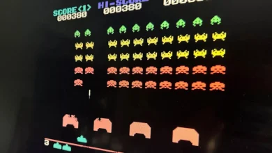 پردازنده اینتل ۸۰۸۰ علتشده می بود بازی Space Invaders سریع تر شود_اسپایدر 1 space invaders 1.jpg.webp