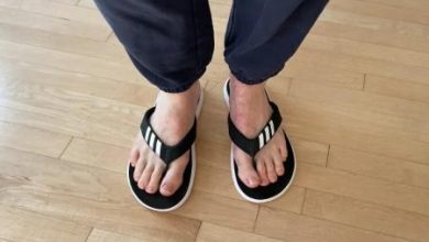 بی‌خیال پوشیدن دمپایی لاانگشتی شوید